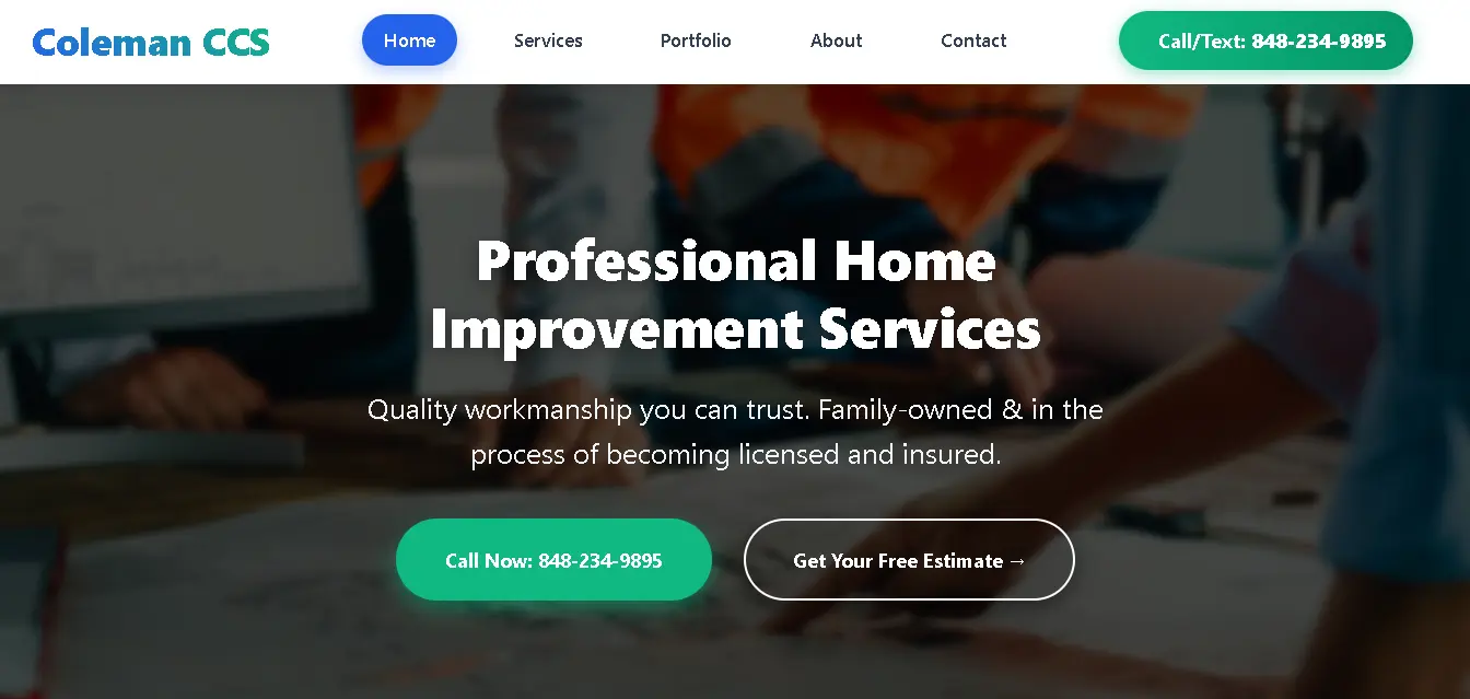 Construction Website